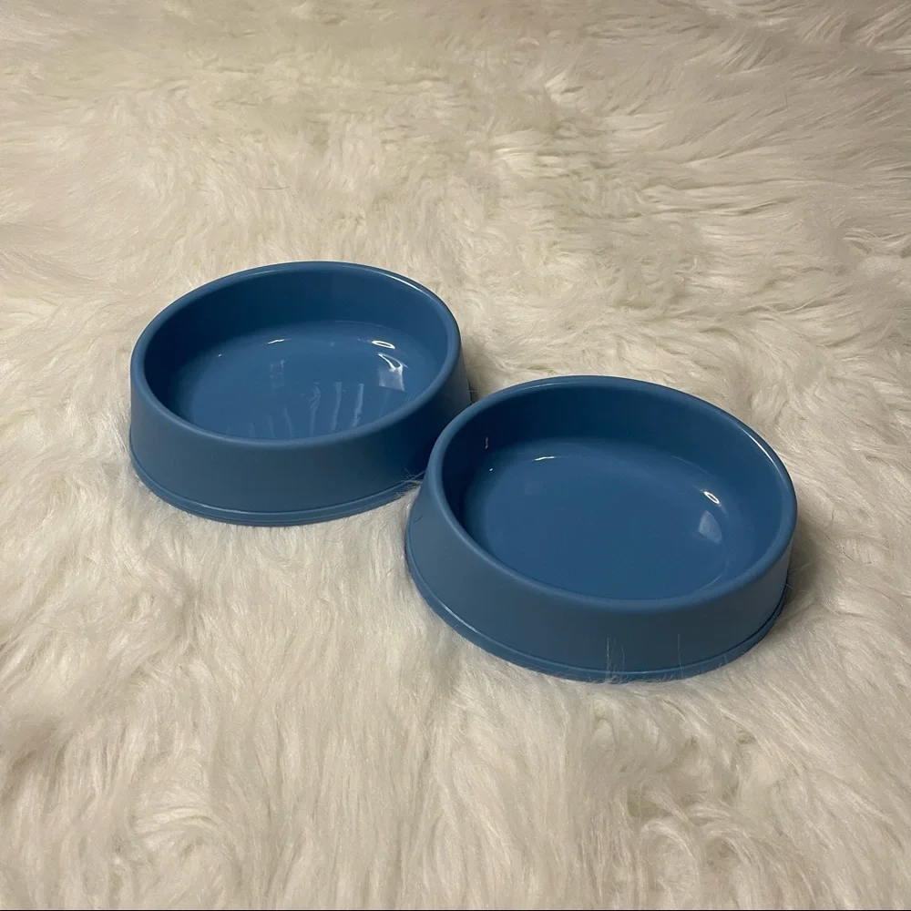 BOOTS & BARKLEY Blue Dog Or Cat Bowls